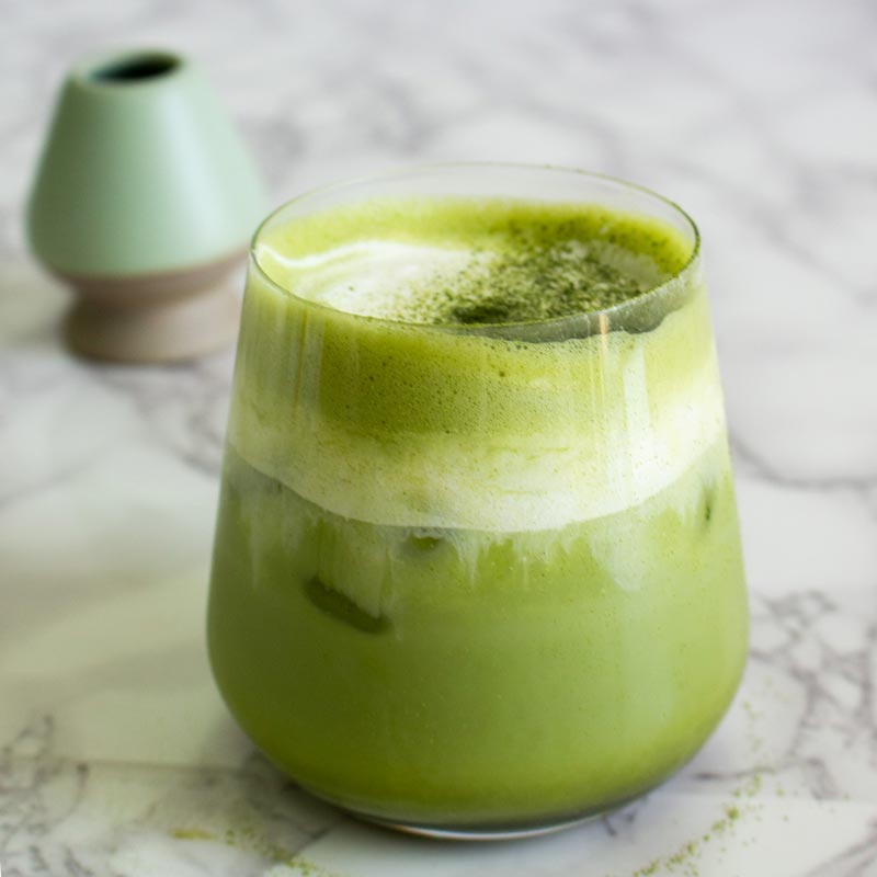 Matcha-Einspanner